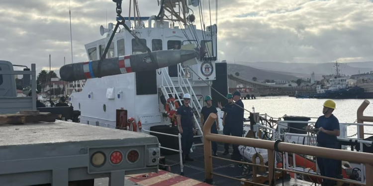 Una práctica de militares de EEUU y problemas en su localización: así se extravió el torpedo que hallaron en Ensenada