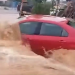 Vehículo intenta cruzar arroyo y termina arrastrado por la corriente en Agua Prieta