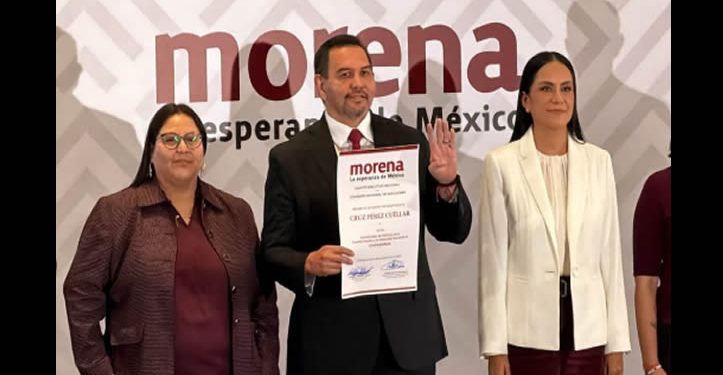 Designa Morena a Cruz Pérez Cuéllar como coordinador de la Defensa de la Transformación en Chihuahua