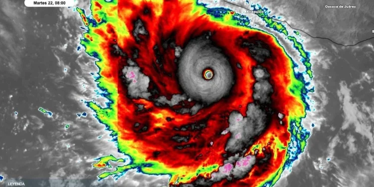 El huracán “Polo” podría alcanzar categoría 5 mientras se desplaza por el Pacífico y las autoridades de Sonora monitorean la situación