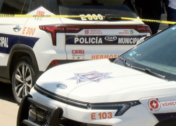 Sujeto Detenido en Posesión de una Réplica de Arma y Narcóticos en Hermosillo