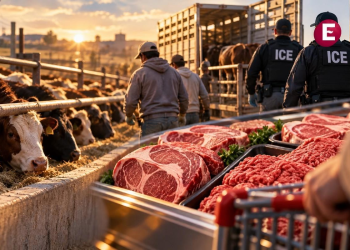 Redadas de ICE disparan el precio de la carne en EU por escasez de trabajadores
