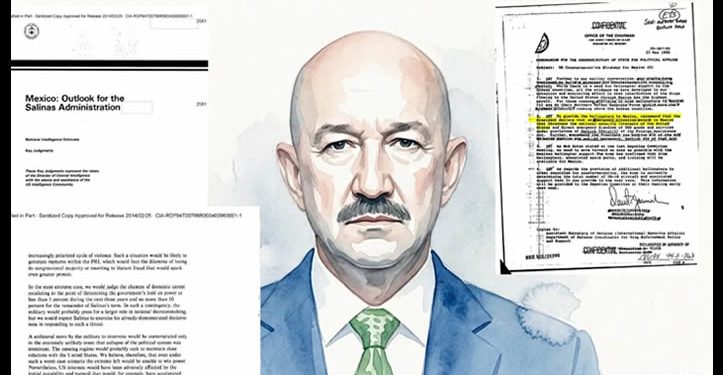 Ante crisis del gobierno de Salinas de Gortari, CIA consideró invadir México