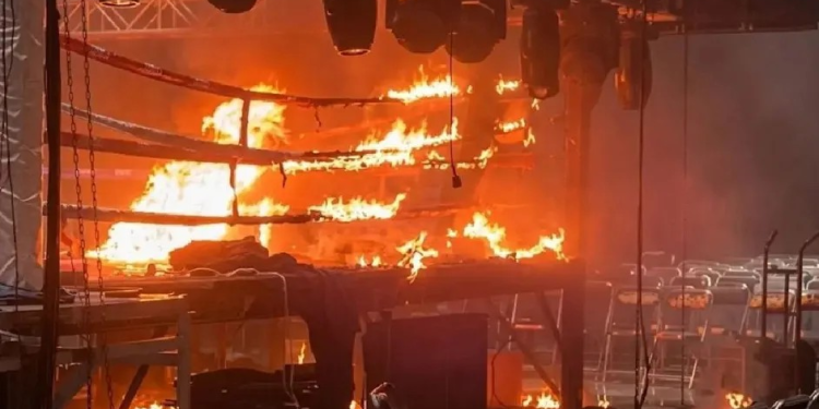 Detienen a tres personas por los actos vandálicos previos al combate entre influencers en Sonora