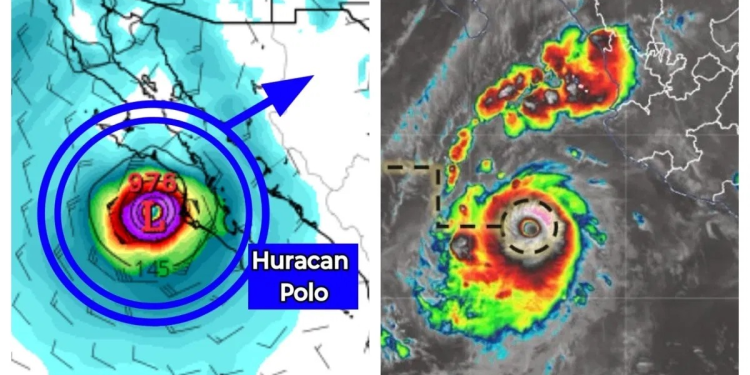 Sonora activa Alerta Azul por huracán Polo categoría 5: qué significa y cuál es la situación actual