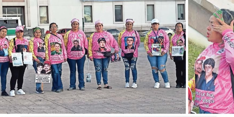 Madres buscadoras viajan de Sonora a Chihuahua en busca de sus hijos desaparecidos