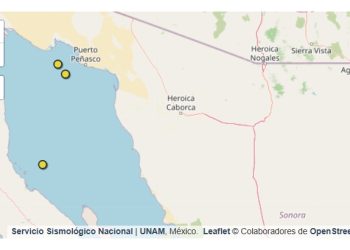 Sismo de magnitud 3.6 sacude las cercanías de Puerto Peñasco