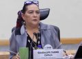 Chofer de Guadalupe Taddei aparece como apoderado de empresa proveedora del INE