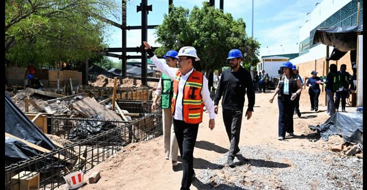 Avanza al 25% la construcción del Centro de Simulación Clínica del IMSS en Sonora