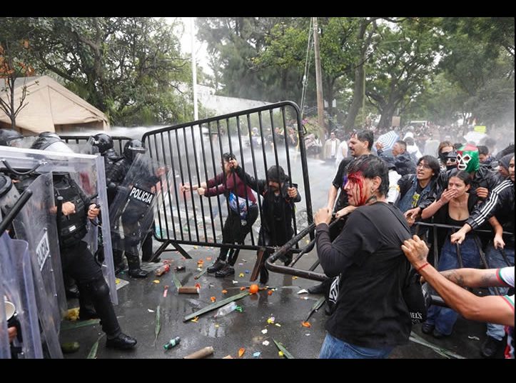 CNDH y Segob ya investigan abusos policiales en manifestación por el agua en Guadalajara: Sheinbaum