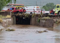 Muere una persona arrastrada por la corriente de un arroyo durante las intentas lluvias en Guaymas