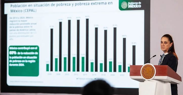 “Vamos bien en economía: ”Sheinbaum resalta avance del PIB de 1.4%, por encima del promedio de la OCDE