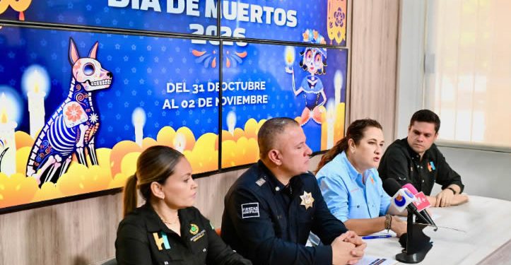 Autoridades de Hermosillo alistan operativo por Día de Muertos en panteones