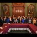 Sheinbaum revisa avances del IMSS-Bienestar con gobernadores de 24 estados; Durazo entre ellos.