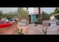 Sorprende lluvia y causa caos en Guaymas y Empalme; caen 120 milímetros de agua en 45 minutos