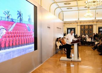 Inversión de 200 millones de pesos en estadio de Navojoa concluirá el 30 de octubre