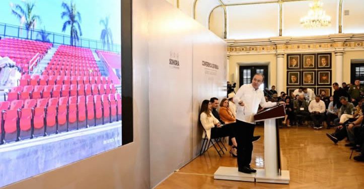 Inversión de 200 millones de pesos en estadio de Navojoa concluirá el 30 de octubre