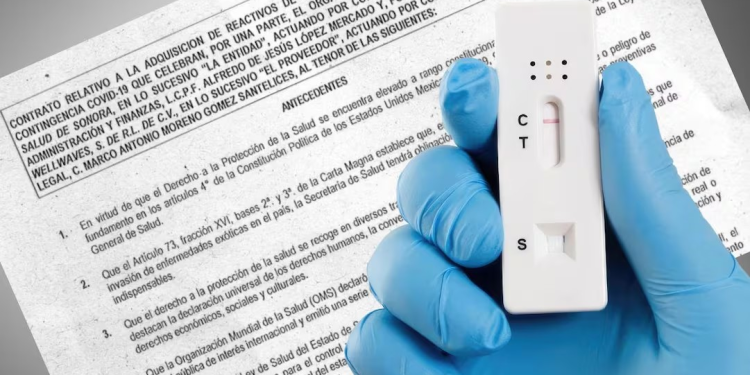 Gobierno de Sonora compró pruebas Covid a empresa señalada de lavado de dinero para el Cártel de Sinaloa; adjudicó contrato de 8 mdp