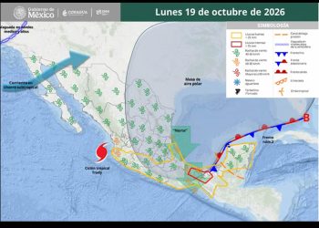 Masa de aire polar del frente 2 azotará con frío y lluvias de lunes a jueves: pronóstico por estado