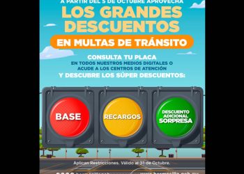 Este 5 de Octubre arranca Gobierno de Hermosillo descuentos en Multas de Tránsito