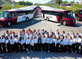 Sonora da banderazo de salida a 20 nuevos autobuses