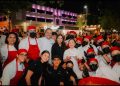 Realizan la tercera edición del PercheFest en Hermosillo con la elaboración de un burro percherón de 15 metros