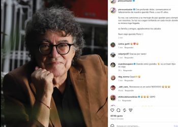 A los 81 años murió Piero, el cantante de “Mi viejo” y referente de la canción popular