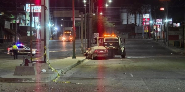Choque entre dos vehículos en Hermosillo, deja cuatro muertos, entre ellos un menor de edad