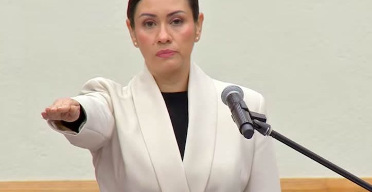 “El INE no fue concebido para depender de una sola voluntad”: el discurso de Blanca Cruz al tomar protesta como presidenta provisional