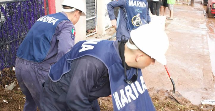 Despliega Durazo operativo emergente para atención a familias de Guaymas y Empalme tras fuertes lluvias