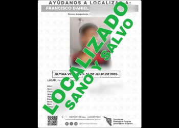 Localizan con vida a menor desaparecido en Hermosillo, fue detenido por presunto narcomenudeo
