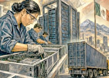 México ensambla el futuro de otros; exporta más servidores para la IA que automóviles
