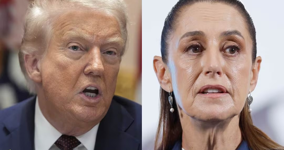 Trump reitera que los cárteles controlan México; “se lo dije a Sheinbaum”, afirma