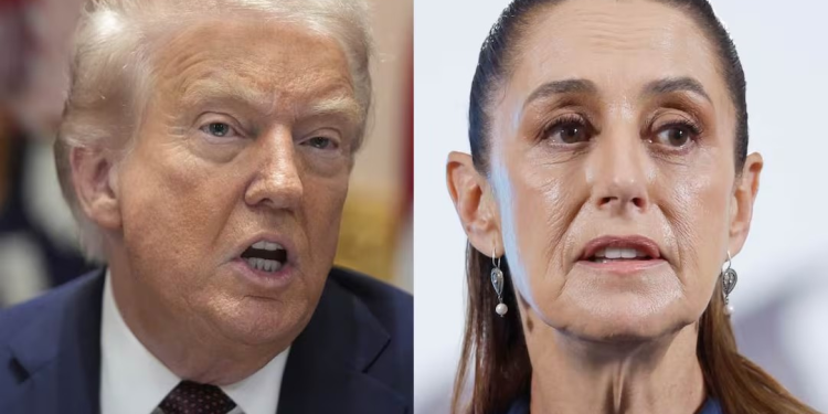 Trump reitera que los cárteles controlan México; “se lo dije a Sheinbaum”, afirma