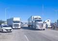 Manifestación de transportistas fue pacífica en Sonora