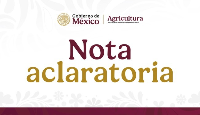 Nota aclaratoria