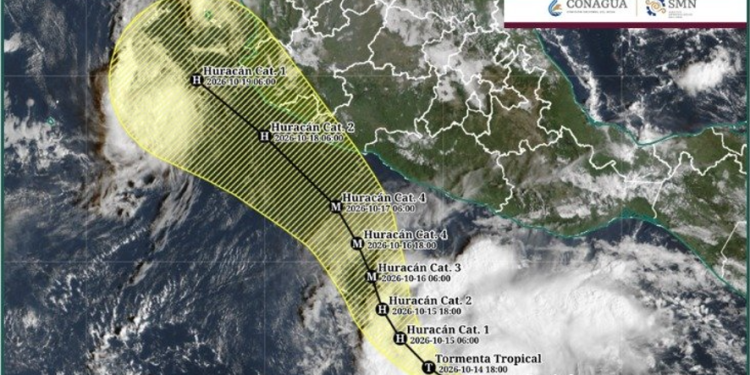Simón se aleja de Sonora pero la tormenta Trudy amenaza con intensificarse